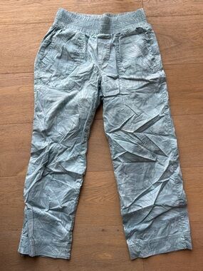 Democracy Light Blue Printed Wide-Leg Pants